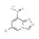 6-Bromo-8-nitro-[1,2,4]triazolo[4,3-a]pyridine (CAS 951884-20-1) - chemical structure image