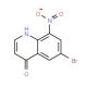 6-Bromo-8-nitro-4(1H)-quinolinone - chemical structure image