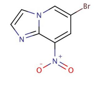 6-Bromo-8-nitroimidazo[1,2-a]pyridine - chemical structure image