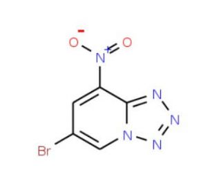 6-Bromo-8-nitrotetrazolo[1,5-a]pyridine (CAS 16098-20-7) - chemical structure image