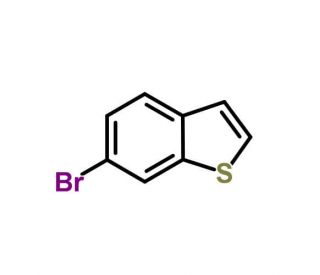 6-Bromo-benzo[b]thiophene (CAS 17347-32-9) - chemical structure image