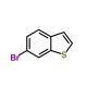 6-Bromo-benzo[b]thiophene (CAS 17347-32-9) - chemical structure image
