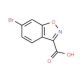 6-Bromo-benzo[d]isoxazole-3-carboxylic acid (CAS 1123169-17-4) - chemical structure image
