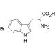 6-Bromo-DL-tryptophan (CAS 33599-61-0) - chemical structure image