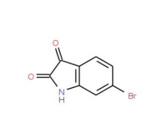 6-Bromo Isatin (CAS 6326-79-0) - chemical structure image