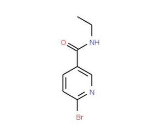 6-Bromo-N-ethylnicotinamide (CAS 951885-70-4) - chemical structure image