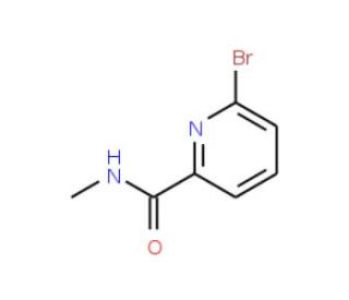6-Bromo-N-methylpicolinamide (CAS 337535-94-1) - chemical structure image