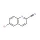 6-Bromo-quinoline-2-carbonitrile (CAS 65185-41-3) - chemical structure image