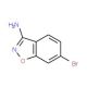 6-Bromobenzo[d]isoxazol-3-ylamine (CAS 177995-39-0) - chemical structure image
