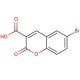 6-Bromocoumarin-3-carboxylic acid (CAS 2199-87-3) - chemical structure image