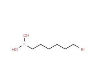 6-Bromohexylboronic acid (CAS 148562-12-3) - chemical structure image