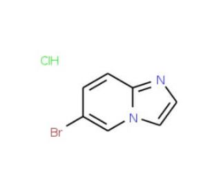 6-Bromoimidazo[1,2-a]pyridine, HCl (CAS 957035-19-7) - chemical structure image