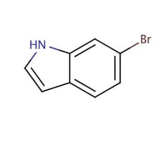 6-Bromoindole (CAS 52415-29-9) - chemical structure image