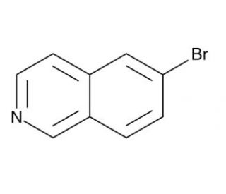 6-Bromoisoquinoline (CAS 34784-05-9) - chemical structure image