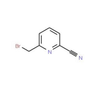 6-Bromomethyl-2-cyanopyridine (CAS 104508-24-9) - chemical structure image