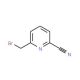 6-Bromomethyl-2-cyanopyridine (CAS 104508-24-9) - chemical structure image
