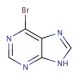 6-Bromopurine (CAS 767-69-1) - chemical structure image