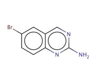 6-bromoquinazolin-2-amine - chemical structure image