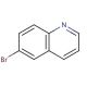 6-Bromoquinoline (CAS 5332-25-2) - chemical structure image