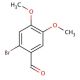 6-Bromoveratraldehyde (CAS 5392-10-9) - chemical structure image