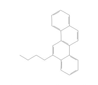 6-Butylchrysene (CAS 6901-71-9) - chemical structure image
