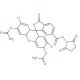 6-Carboxy-2′,7′-dichlorofluorescein-3′,6′-diacetatesuccinimidyl Ester - chemical structure image