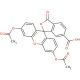 6-Carboxyfluoresceine diacetate (CAS 3348-03-6) - chemical structure image