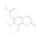 6-(Carboxymethyl)-7-hydroxy-8-methoxy Coumarin (CAS 71942-06-8) - chemical structure image
