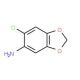 6-chloro-1,3-benzodioxol-5-amine (CAS 76958-07-1) - chemical structure image