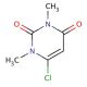 6-Chloro-1,3-dimethyluracil 的分子结构, CAS编号: 6972-27-6 6-Chloro-1,3-dimethyluracil (CAS 6972-27-6) - chemical structure image
