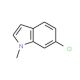 6-Chloro-1-methyl-1H-indole (CAS 155868-51-2) - chemical structure image