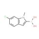 6-Chloro-1-methylindole-2-boronic acid (CAS 957066-11-4) - chemical structure image