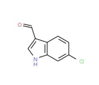 6-Chloro-1H-indole-3-carbaldehyde (CAS 703-82-2) - chemical structure image
