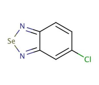 6-Chloro-2,1,3-benzoselenadiazole (CAS 6343-86-8) - chemical structure image