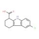 6-Chloro-2,3,4,9-tetrahydro-1H-carbazole-1-carboxylic acid - chemical structure image