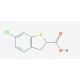 6-chloro-2,3-dihydro-1-benzothiophene-2-carboxylic acid - chemical structure image