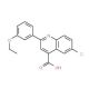 6-Chloro-2-(3-ethoxyphenyl)quinoline-4-carboxylic acid - chemical structure image