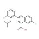 6-Chloro-2-(3-isobutoxyphenyl)quinoline-4-carboxylic acid - chemical structure image