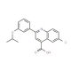 6-Chloro-2-(3-isopropoxyphenyl)quinoline-4-carboxylic acid - chemical structure image