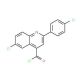 6-chloro-2-(4-chlorophenyl)quinoline-4-carbonyl chloride - chemical structure image