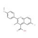 6-Chloro-2-(4-methoxyphenyl)-3-methylquinoline-4-carboxylic acid - chemical structure image
