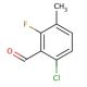 6-Chloro-2-fluoro-3-methylbenzaldehyde (CAS 286474-59-7) - chemical structure image