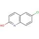 6-Chloro-2-hydroxyquinoline (CAS 1810-67-9) - chemical structure image