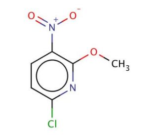 6-chloro-2-methoxy-3-nitropyridine (CAS 40851-91-0) - chemical structure image