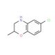 6-Chloro-2-methyl-3,4-dihydro-2H-1,4-benzoxazine - chemical structure image