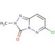 6-Chloro-2-methyl[1,2,4]triazolo[4,3-b]pyridazin-3(2H)-one (CAS 65866-54-8) - chemical structure image