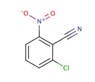 6-Chloro-2-nitrobenzonitrile (CAS 6575-07-1) - chemical structure image