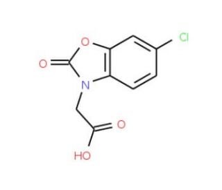 (6-chloro-2-oxo-1,3-benzoxazol-3(2H)-yl)acetic acid - chemical structure image
