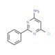 6-Chloro-2-phenyl-4-pyrimidinamine - chemical structure image