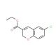 6-Chloro-2H-chromene-3-carboxylic acid ethyl ester (CAS 66670-54-0) - chemical structure image